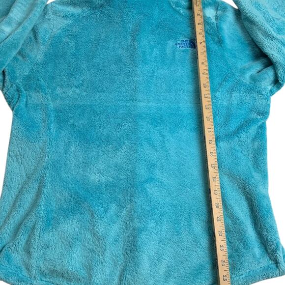 The North Face Womens XL Turquoise Blue Full Zip Fleece Full Zip Jacket - Picture 10 of 13